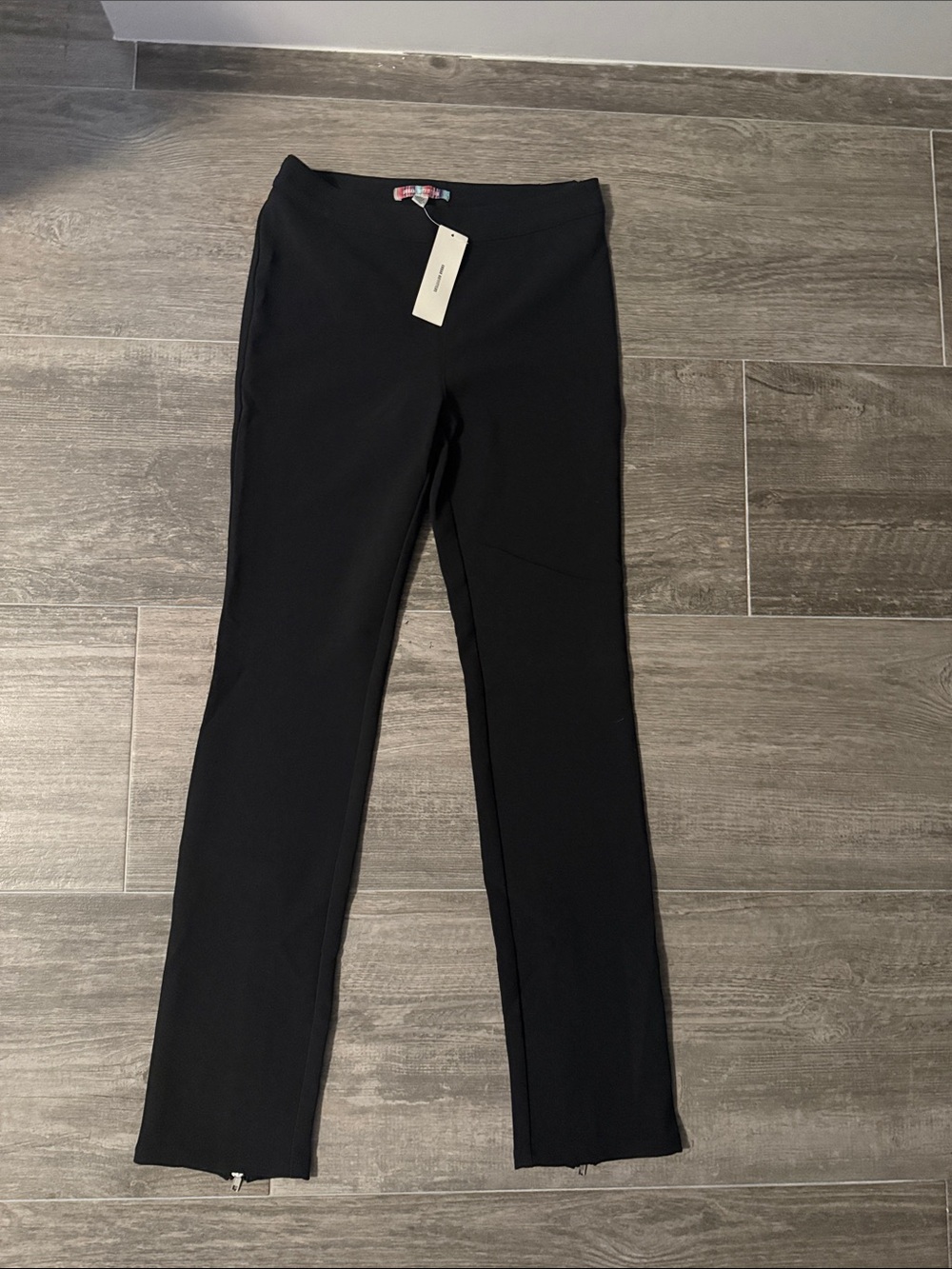Urban Outfitters Black Straight-Leg Pants